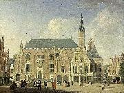 Haarlem: view of the Town Hall Jan ten Compe